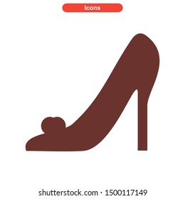 shoes icon icon isolated sign symbol vector illustration - High quality and colored vector icons.
