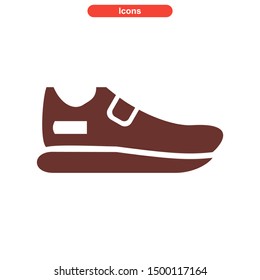 shoes icon icon isolated sign symbol vector illustration - High quality and colored vector icons.
