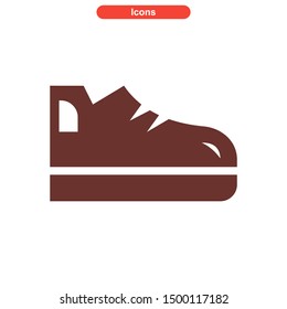 shoes icon icon isolated sign symbol vector illustration - High quality and colored vector icons.
