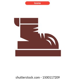 shoes icon icon isolated sign symbol vector illustration - High quality and colored vector icons.
