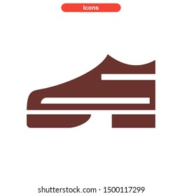 shoes icon icon isolated sign symbol vector illustration - High quality and colored vector icons.
