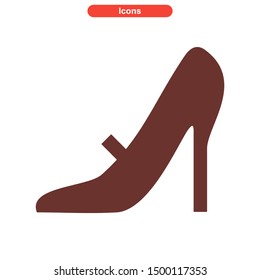 shoes icon icon isolated sign symbol vector illustration - High quality and colored vector icons.
