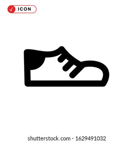 shoes icon or logo isolated sign symbol vector illustration - high quality black style vector icons
