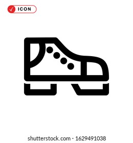 shoes icon or logo isolated sign symbol vector illustration - high quality black style vector icons
