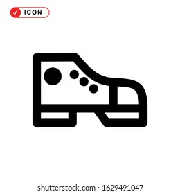 shoes icon or logo isolated sign symbol vector illustration - high quality black style vector icons
