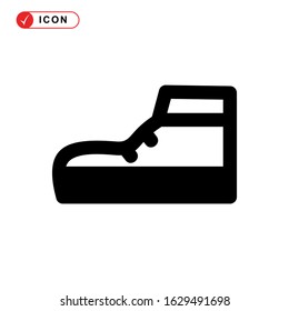 shoes icon or logo isolated sign symbol vector illustration - high quality black style vector icons
