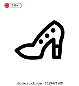 shoes icon or logo isolated sign symbol vector illustration - high quality black style vector icons
