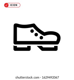 shoes icon or logo isolated sign symbol vector illustration - high quality black style vector icons
