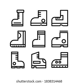 Shoes icon or logo isolated sign symbol vector illustration - Collection of high quality black style vector icons
