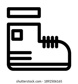 shoes icon or logo isolated sign symbol vector illustration - high quality black style vector icons
