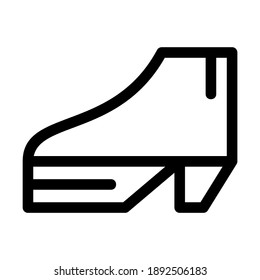 shoes icon or logo isolated sign symbol vector illustration - high quality black style vector icons
