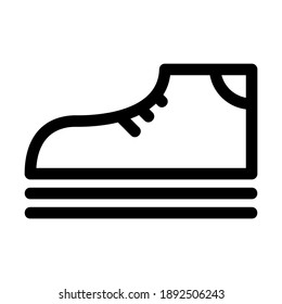 shoes icon or logo isolated sign symbol vector illustration - high quality black style vector icons
