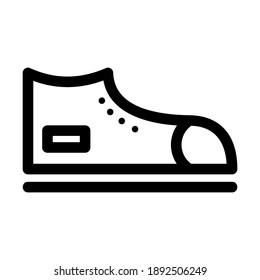 shoes icon or logo isolated sign symbol vector illustration - high quality black style vector icons
