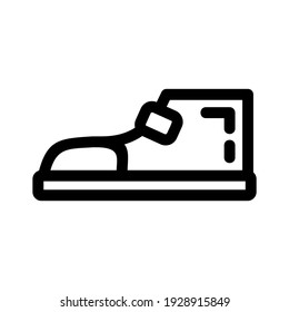 shoes icon or logo isolated sign symbol vector illustration - high quality black style vector icons
