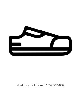 shoes icon or logo isolated sign symbol vector illustration - high quality black style vector icons
