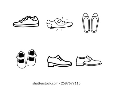 shoes icon or logo isolated sign symbol vector illustration - Collection of high quality black style vector icons