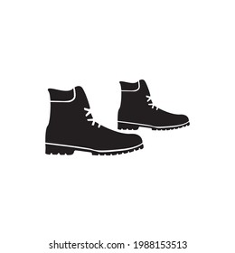 Shoes icon Logo Template vector icon illustration design 
