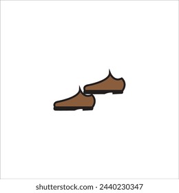 shoes icon logo vector design