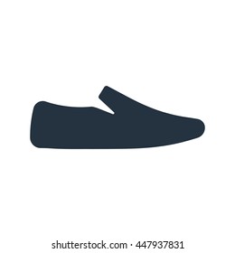 shoes, icon on white background