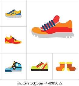 Shoes Icon Set