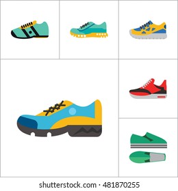 Shoes Icon Set