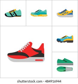 Shoes Icon Set