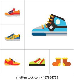 Shoes Icon Set