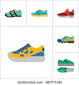 Shoes Icon Set