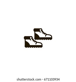 shoes icon. sign design