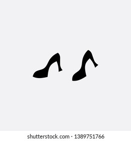shoes icon sign signifier vector