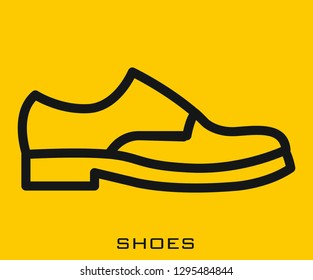 Shoes icon signs