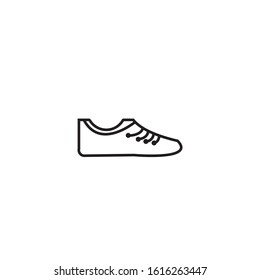 shoes icon simple line design vector