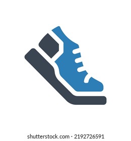 Schuhsymbol (einfache Vektorgrafik)