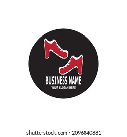 Shoes icon and symbol vector template