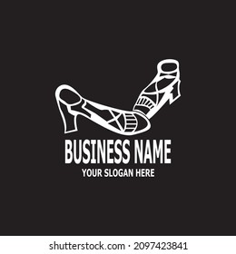 Shoes icon and symbol vector template
