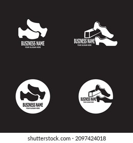 Shoes icon and symbol vector template