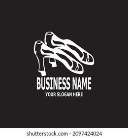 Shoes icon and symbol vector template