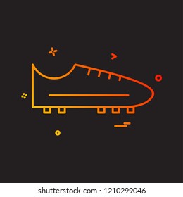shoes icon vector design
