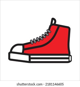 shoes icon vector design template