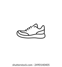 Shoes icon vector. EPS 10 editable vector