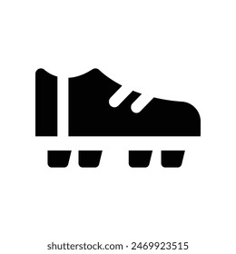 shoes icon. vector glyph icon for your website, mobile, presentation, and logo design.