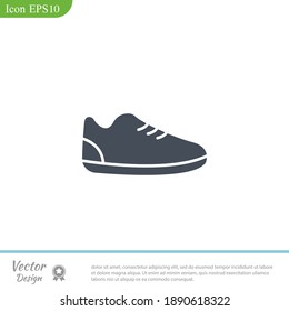 shoes icon. Vector illustration EPS 10.