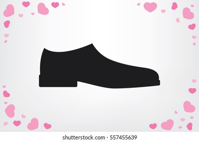 shoes icon vector illustration EPS 10