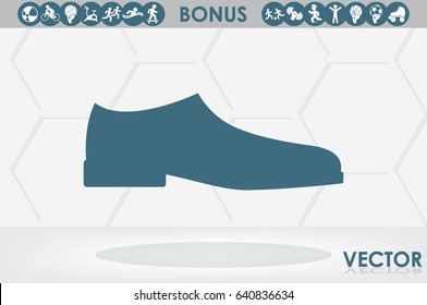 shoes icon vector illustration EPS 10