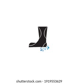 Shoes icon vector illustration logo template.