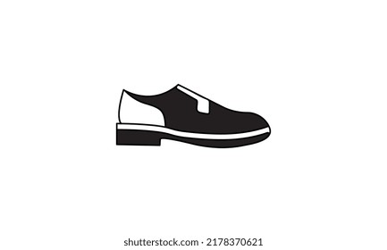 Shoes icon vector illustration logo template.