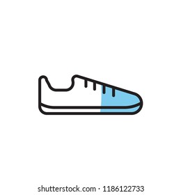 shoes icon vector. modern icon design
