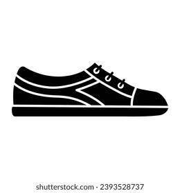 Shoes icon vector on trendy design