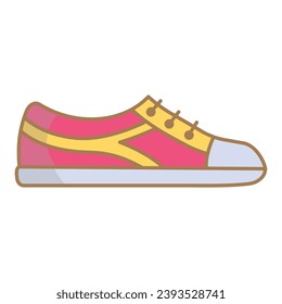 Shoes icon vector on trendy design