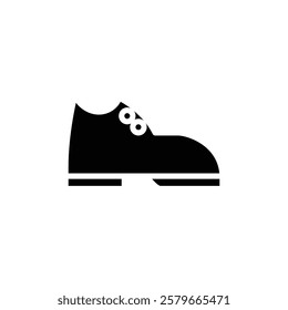 Shoes icon web design in vector